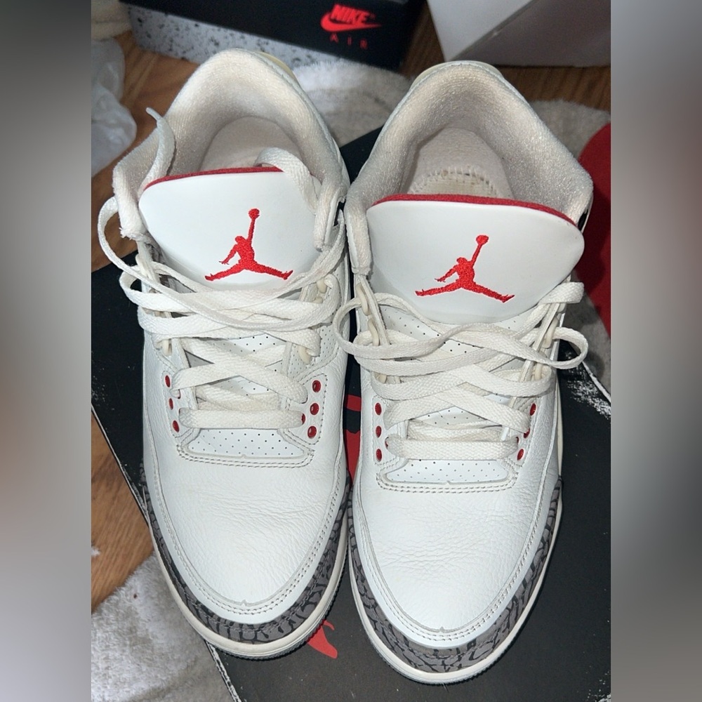 Air Jordan 3 White Cement